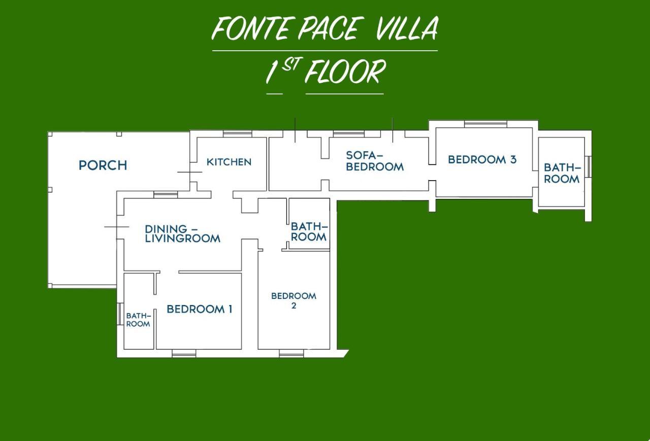 Fonte Pace Luxury Villa - A Fontanaro Property 파치아노 외부 사진